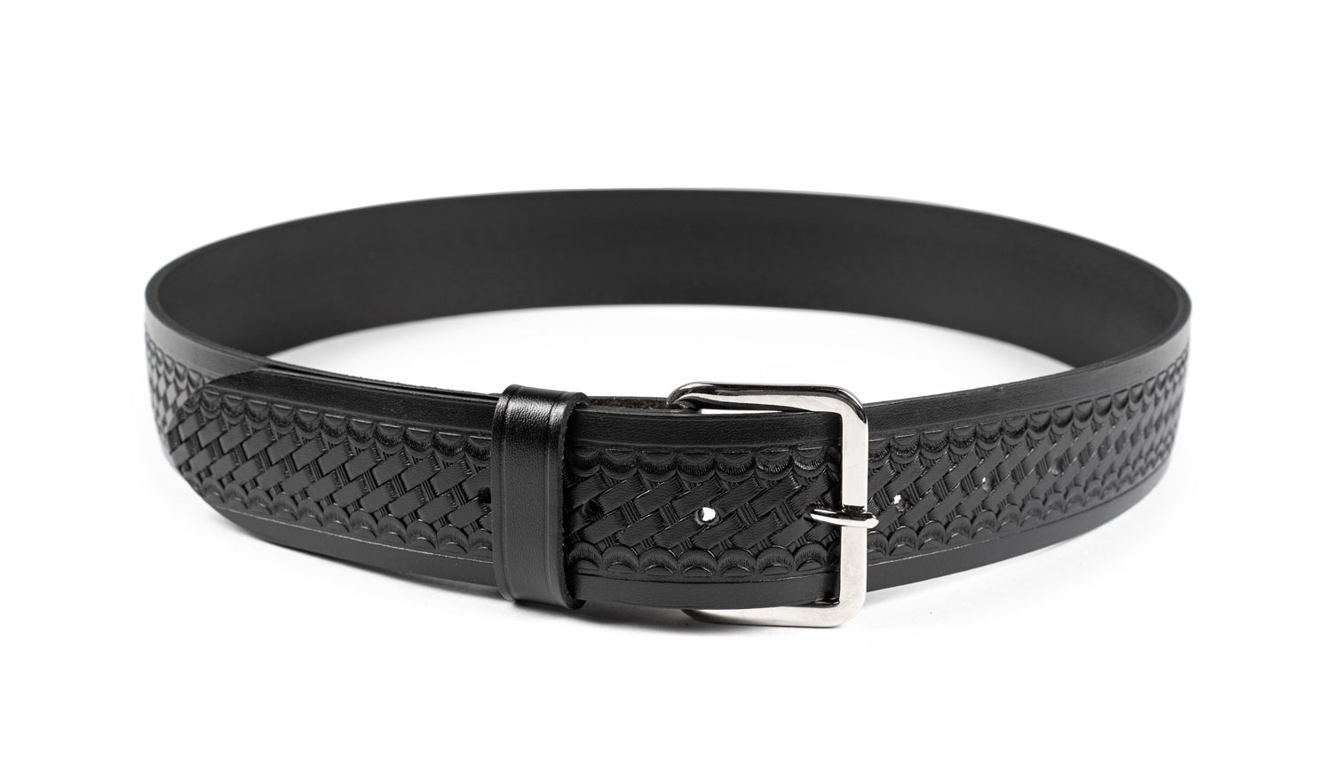 Raviani Black Leather Belt The Rwenzori – Amanu Studio main image 2