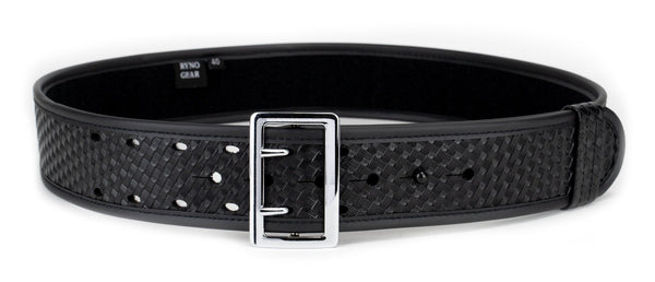 2.25" Synthetic Basket Weave Duty Belt