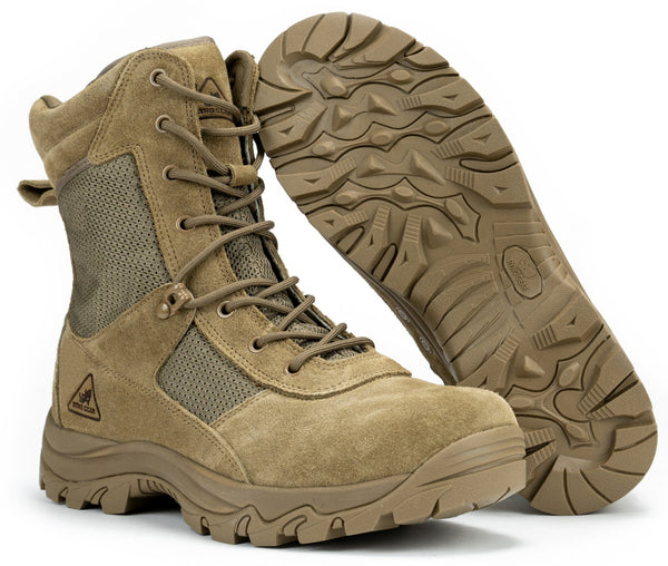 8" CoolMax Tactical Combat Boots (Coyote)