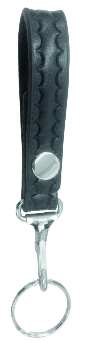Embossed Leather Double Snap Key Ring Holder – Ryno Gear